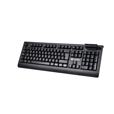 Teclado Coolbox con Lector DNIe 4.0 y Smartcard Integrado en Color Negro