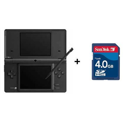 Nintendo DSi Negra + SDHC 4 GB