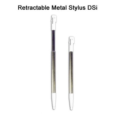 Set 2 Stylus Retráctiles Blancos DSi