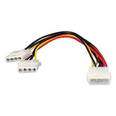 DUPLICADOR DE CABLE IDE ALIMENTACIÓN ATX EQUIP CONECTOR MOLEX 5.25 X2