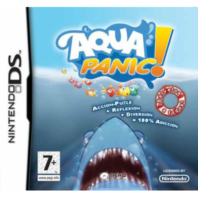 AQUA PANIC - Juego de Puzzle para Nintendo DS