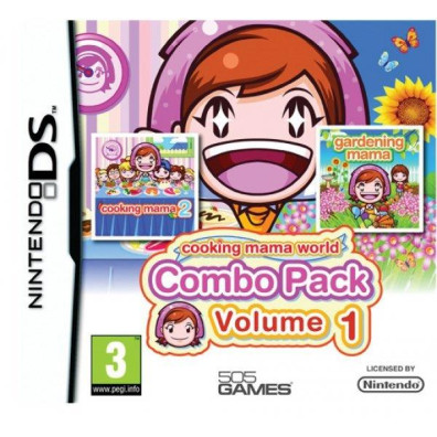 COOKING MAMA COMBOPACK VOL.1 - Juegos COOKING MAMA 2 y GARDENING MAMA - Inglés - 3DSXL/3DS/2DS