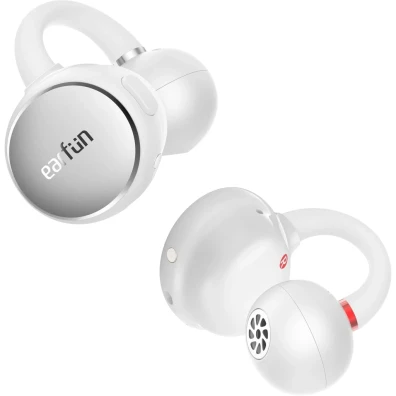Auriculares Earfun Clip Gris Blanco - Estilo, Comodidad y Calidad de Sonido