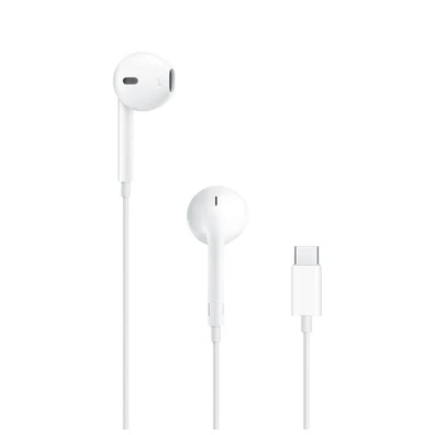 Apple EarPods USB-C Blanco - Mando Integrado, Resistencia al Agua