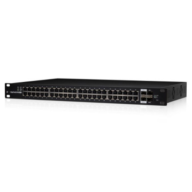 Switch UBIQUITI EDGE 48 PUERTOS PoE+ ES48-500W en Rack