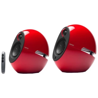 Altavoces Edifier Luna Eclipse E25HD Inalámbricos Rojos 74W