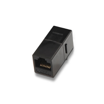 EMPALME RJ45 Cat 6 Negro - Conectores UTP - Nanocable