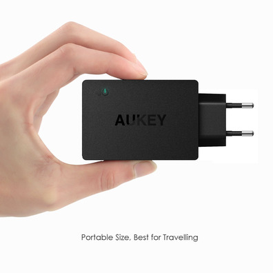 Enchufe USB de 3 puertos Aukey