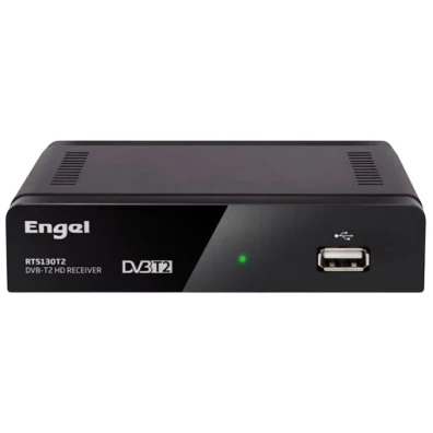 Receptor DVB-T2 Doméstico Engel AXIL RT5130T2 FHD USB HDMI