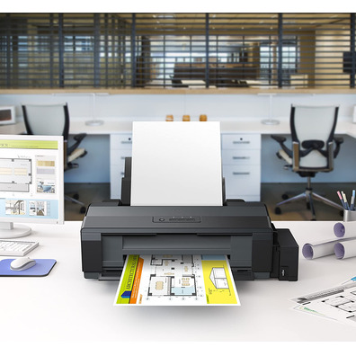 Impresora Epson Ecotank ET-14000 A3+ Recargable Negra