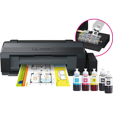 Impresora Epson Ecotank ET-14000 A3+ Recargable Negra