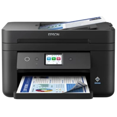 Impresora Epson WorkForce WF-2960DWF Multifunción Tinta Color WiFi Negro