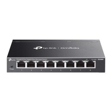 Switch Semigestionable TP-LINK OMADA ES208G 8P 8xLAN Gb Metal