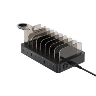 Estación de Carga USB Conceptronic 75W - 6xUSB-A 2xUSB-C PD