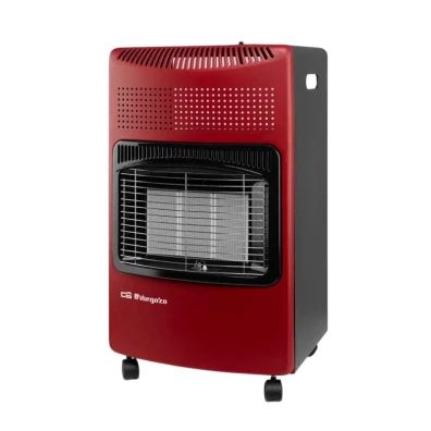 Estufa Orbegozo HCE 74 a Gas - Color Rojo