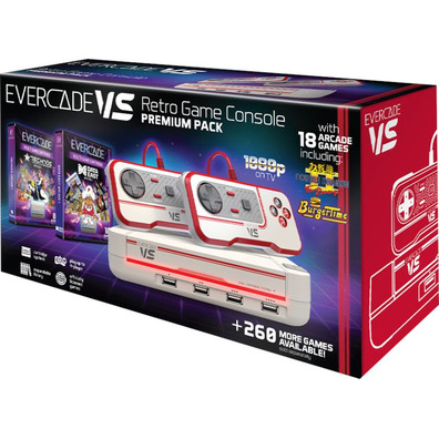 Evercade VS Retro Game Console Premium Pack