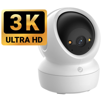 Cámara de Seguridad Interior EZVIZ H6C G1 3K con Resolución 3K y Visión Nocturna