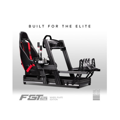 F-GT Elite Aluminium Simulator Cockpit - Wheel Plate Edition