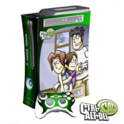 Xbox 360 Skin Ctrl alt Del (Green)