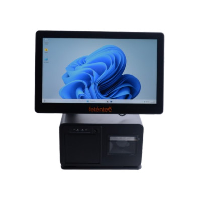Feténtec TPV COMPACTO VIANA 15,6" panorámica Capacitiva Full HD i5 16GB RAM 256GB SSD WIN. 11 PRO