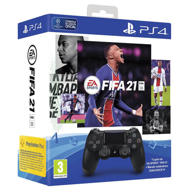 FIFA 21 + Mando Dualshock 4 PS4