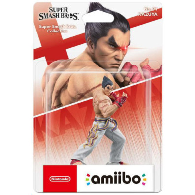AMIIBO KAZUYA de Super Smash Bros - Figura Coleccionable