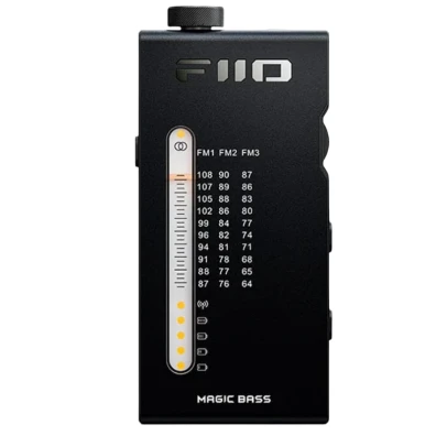 FiiO RR11 Negro - Radio estéreo Hi-Fi portátil