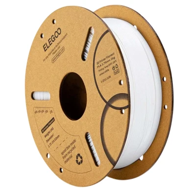 ELEGOO PLA Blanco 1.75mm - Filamento para Impresoras 3D FDM, Bobina de 1kg