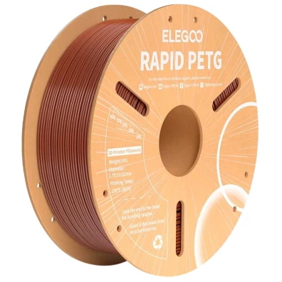 ELEGOO Rapid PETG Marrón 1.75mm - Filamento para Impresoras 3D FDM Bobina 1kg