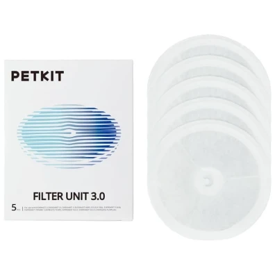 Filtros Petkit Filter Unit 3.0 para Bebederos Automáticos - Kit 5 Unidades