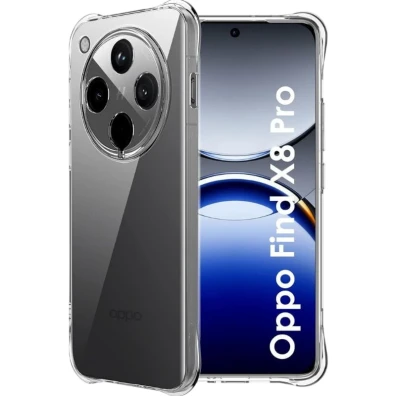 Funda Antigolpes Premium Oppo Find X8 Pro 5G Transparente Acrílico Anti-Amarillo