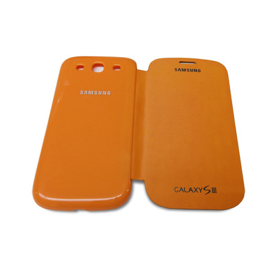 Funda tipo libro Samsung Galaxy S3 Naranja