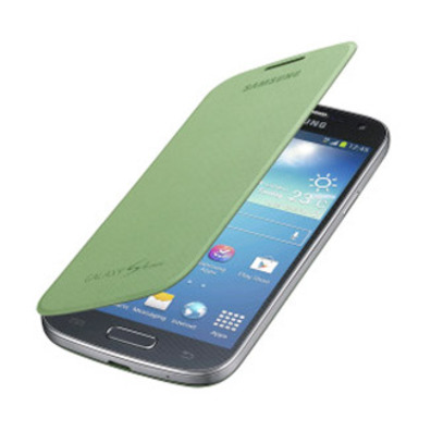 Funda tipo libro para Samsung Galaxy S4 Mini Verde