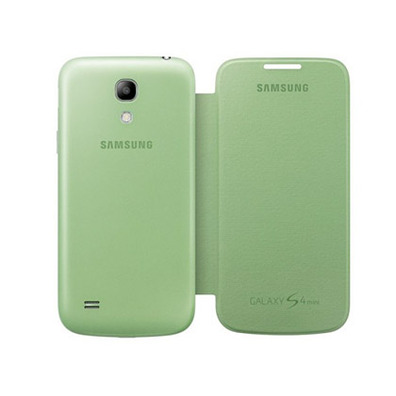 Funda tipo libro para Samsung Galaxy S4 Mini Verde