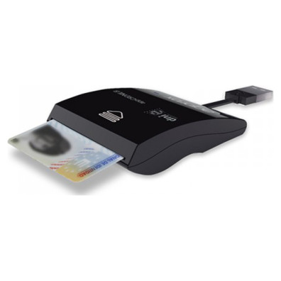 Lector Externo DNIe Negro - Aprovecha la Seguridad Online