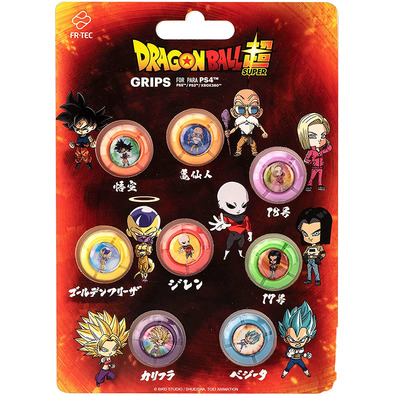 FR-TEC Grips Set Fighters Dragon Ball (8 unidades) PS5/PS4