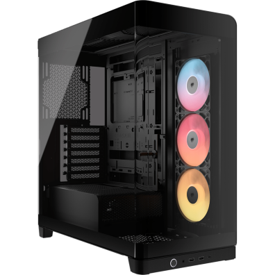 CAJA CORSAIR SEMITORRE ATX FRAME 4500X NEGRO A-RGB TG
