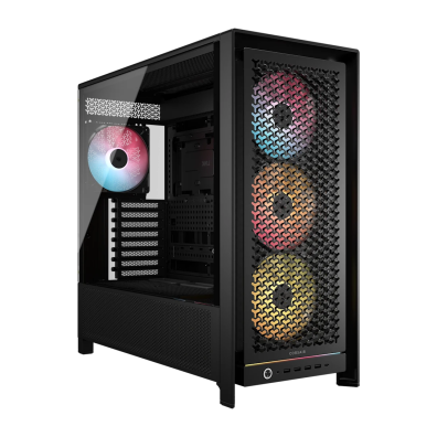 CAJAS CORSAIR: Caja Semitorre ATX Frame 5000D RS A-RGB TG Negro