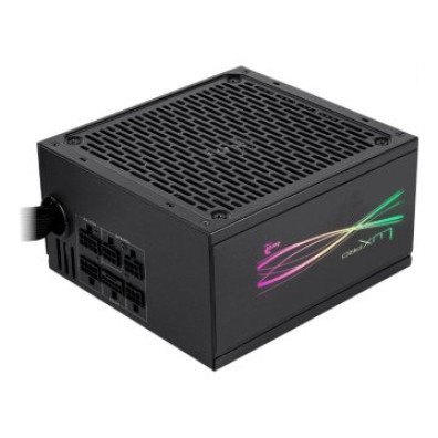 Fuente de Alimentación AeroCool Modular 750W Lux Pro Certificado 80+ Bronze APFC Vent. 14cm RGB