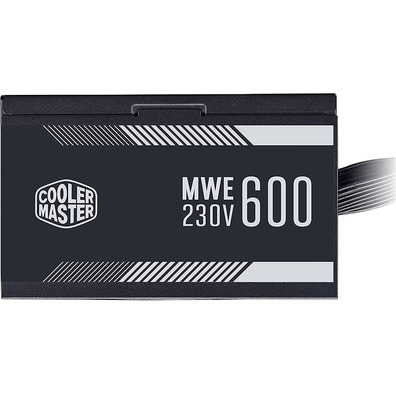 Fuente de Alimentación Cooler Master MWE White V2 ATX 600W