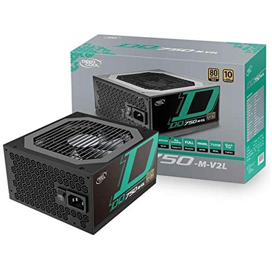 Fuente de alimentación DeepCool DQ750 M-V2L Modular Negro