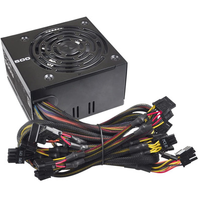 Fuente de Alimentación EVGA 100-W1-0500-K2/ 500W 80 Plus Silver