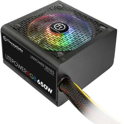 Fuente de Alimentación Thermaltake Litepower RGB Negro ATX 650W