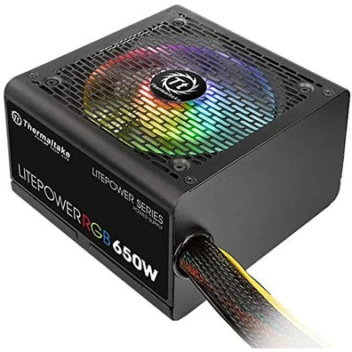 Fuente de Alimentación Thermaltake Litepower RGB Negro ATX 650W