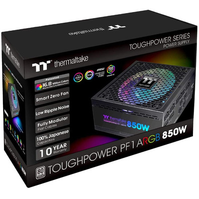 Fuente de alimentación Thermaltake Toughpower PF1 ARGB 850W ATX