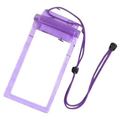 Funda Móvil Acuática Colgante Impermeable Universal Púrpura