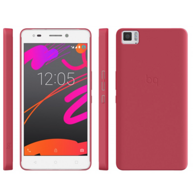 Funda Aquaris M5.5 Cereza Candy