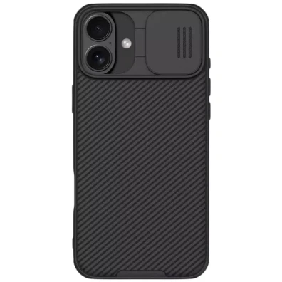 Funda Magnética Negra iPhone 16 Plus CamShield Pro de Nillkin