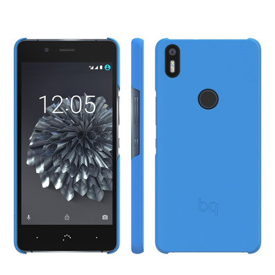 Funda Candy BQ Aquaris X5 Plus Azul