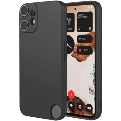 CMF Phone 2 Pro: Funda Negra Liquid Premium - Protección de Lujo